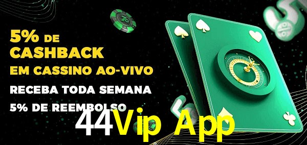 Promoções do cassino ao Vivo 44Vip App